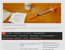 Tablet Screenshot of dibetes2.org